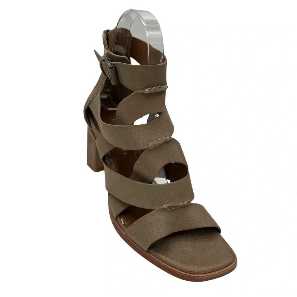 Donald Pliner Izzy Metallic Caged High Heel Sandal Women's Size: 7.5